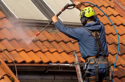 Démoussage et hydrofuge de toiture à Anjeux